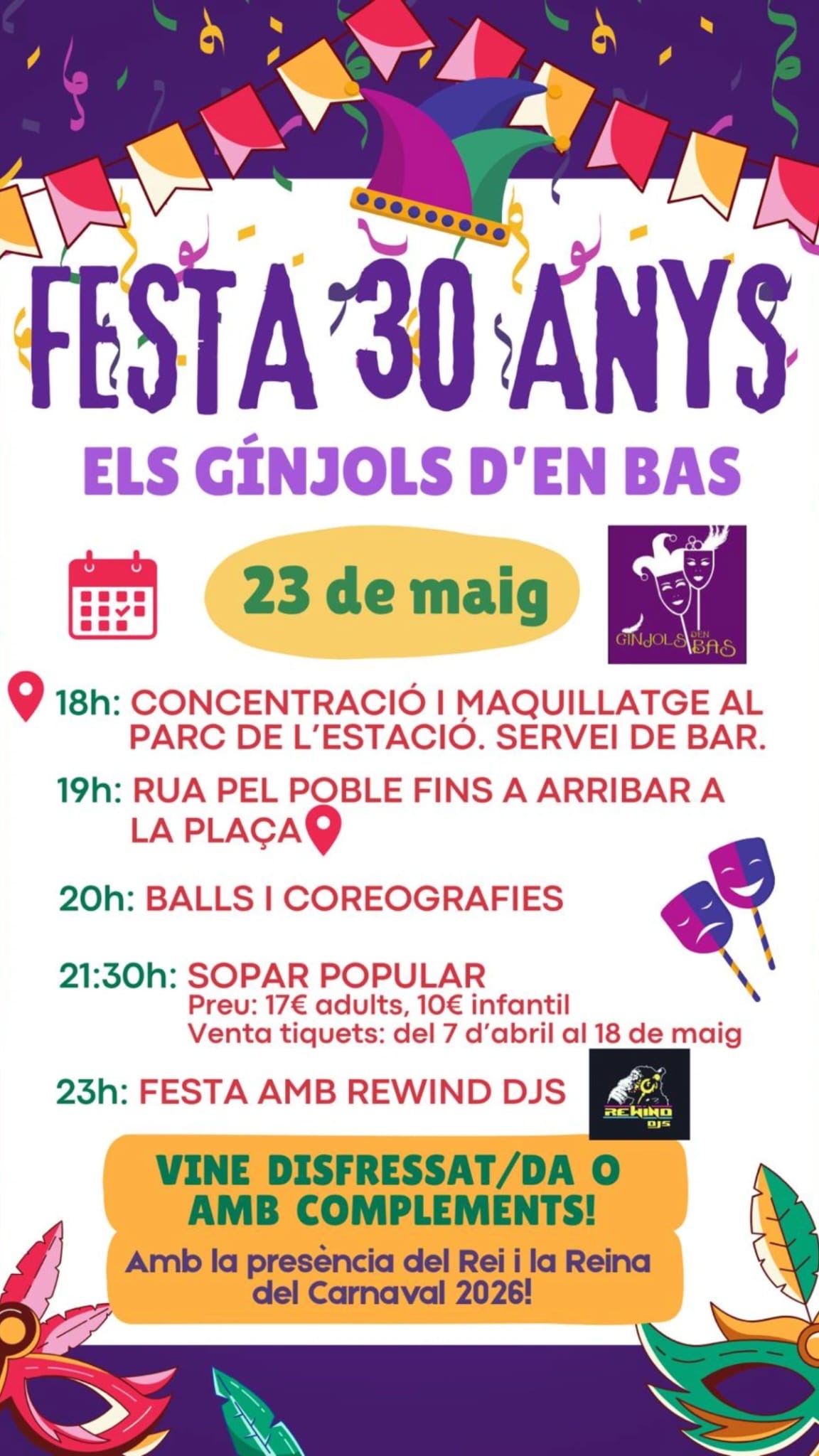Gínjols 30 Anys